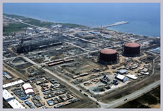 The plant of liquefied natural gas, O. Sakhalin